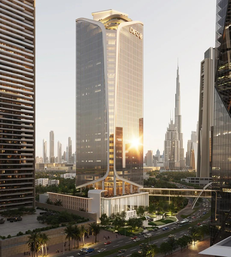 Aedas新作 | 迪拜門戶大道全新地標(biāo)，DIFC Immersive大廈